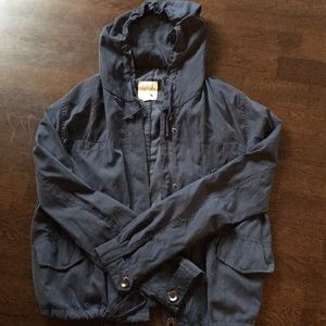 Blue, light weight jacket